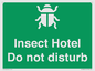 SV16864: Insect Hotel Do not disturb