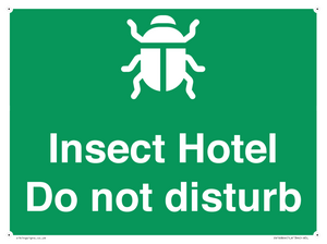 SV16864: Insect Hotel Do not disturb