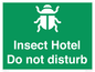 SV16864: Insect Hotel Do not disturb