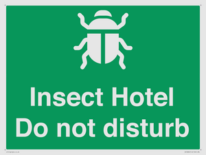 SV16864: Insect Hotel Do not disturb