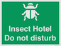 SV16864: Insect Hotel Do not disturb