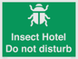 SV16864: Insect Hotel Do not disturb