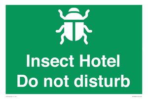 SV16864: Insect Hotel Do not disturb