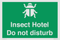 SV16864: Insect Hotel Do not disturb