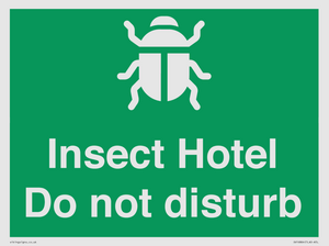 SV16864: Insect Hotel Do not disturb