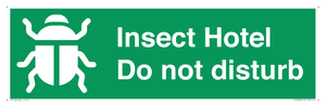 SV16864: Insect Hotel Do not disturb