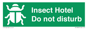 SV16864: Insect Hotel Do not disturb