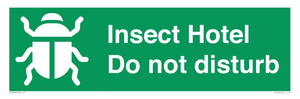 SV16864: Insect Hotel Do not disturb