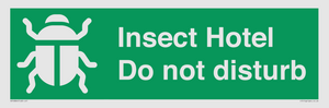 SV16864: Insect Hotel Do not disturb