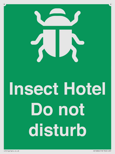 SV16864: Insect Hotel Do not disturb