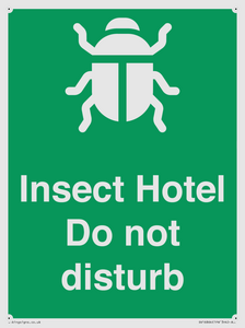 SV16864: Insect Hotel Do not disturb