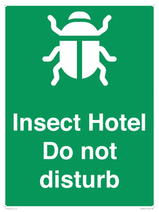 SV16864: Insect Hotel Do not disturb