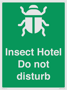 SV16864: Insect Hotel Do not disturb