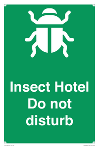 SV16864: Insect Hotel Do not disturb