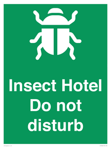 SV16864: Insect Hotel Do not disturb