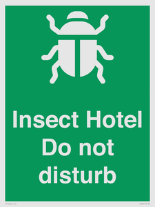 SV16864: Insect Hotel Do not disturb