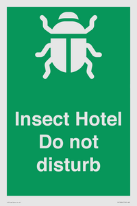 SV16864: Insect Hotel Do not disturb
