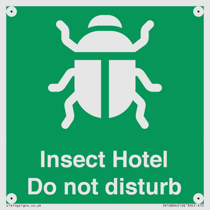 SV16864: Insect Hotel Do not disturb