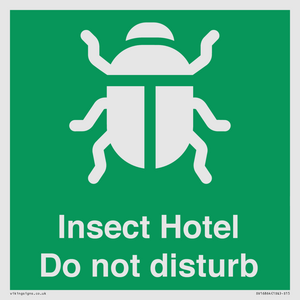 SV16864: Insect Hotel Do not disturb