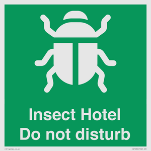 SV16864: Insect Hotel Do not disturb