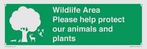 SV16907: Wildlife Area Please Help Protect our animals and plants