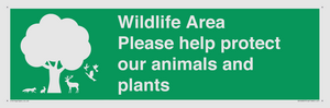 SV16907: Wildlife Area Please Help Protect our animals and plants