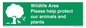 SV16907: Wildlife Area Please Help Protect our animals and plants