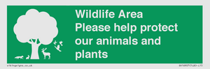 SV16907: Wildlife Area Please Help Protect our animals and plants