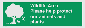 SV16907: Wildlife Area Please Help Protect our animals and plants