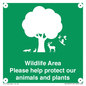 SV16907: Wildlife Area Please Help Protect our animals and plants
