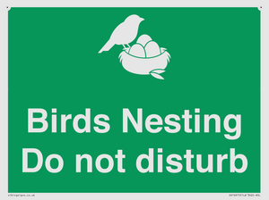 SV16915: Birds Nesting Do not disturb