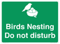 SV16915: Birds Nesting Do not disturb