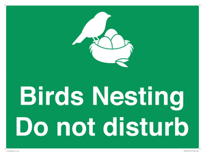 SV16915: Birds Nesting Do not disturb