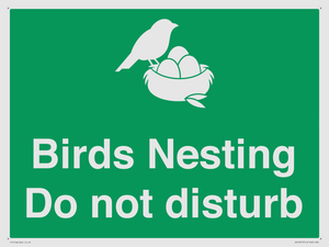 SV16915: Birds Nesting Do not disturb