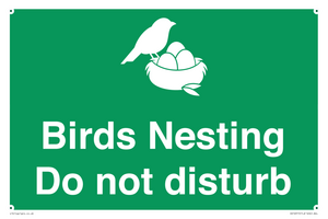 SV16915: Birds Nesting Do not disturb