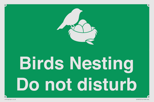 SV16915: Birds Nesting Do not disturb