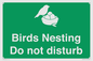 SV16915: Birds Nesting Do not disturb