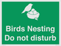 SV16915: Birds Nesting Do not disturb