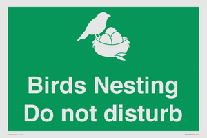 SV16915: Birds Nesting Do not disturb