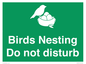 SV16915: Birds Nesting Do not disturb