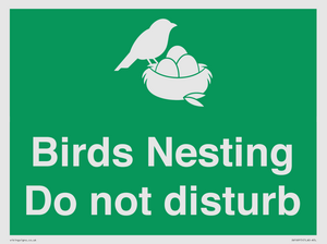 SV16915: Birds Nesting Do not disturb