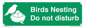 SV16915: Birds Nesting Do not disturb