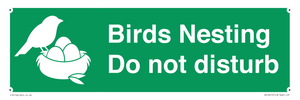 SV16915: Birds Nesting Do not disturb