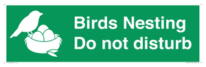 SV16915: Birds Nesting Do not disturb