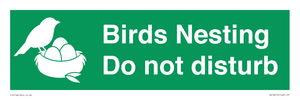 SV16915: Birds Nesting Do not disturb