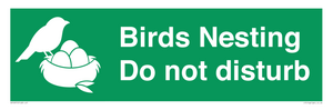 SV16915: Birds Nesting Do not disturb