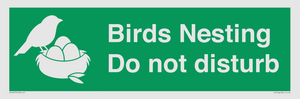 SV16915: Birds Nesting Do not disturb