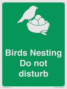 SV16915: Birds Nesting Do not disturb