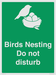 SV16915: Birds Nesting Do not disturb
