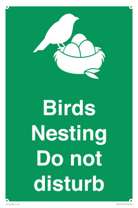 SV16915: Birds Nesting Do not disturb